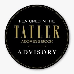 Featured in the Tatler address book Advisory