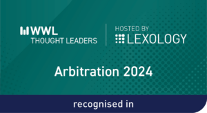 Recognized in WWL Thought Leaders Arbitration 2024