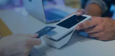 Payment device with credit card