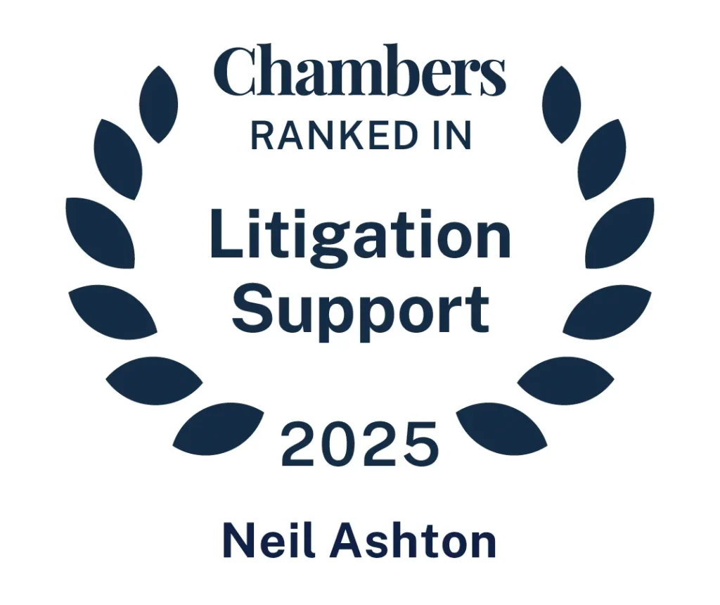 Neil Ashton – Chambers ranked in Litigation Support 2025