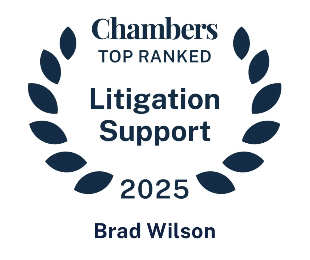 Brad Wilson Chambers ranked in Litigation Support 2025