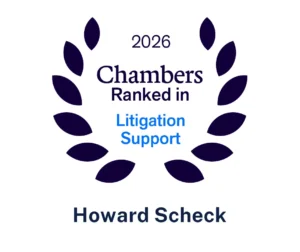 Howard Scheck Chambers ranked in Litigation Support 2026